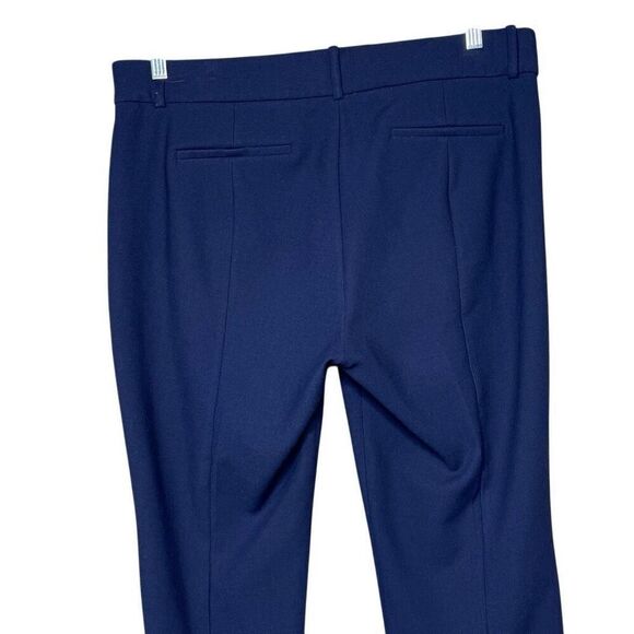 J. Crew navy blue Cameron high rise slim cropped pants size 14 - Picture 11 of 14